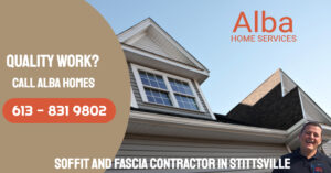 Soffit and fascia contractor in stittsville